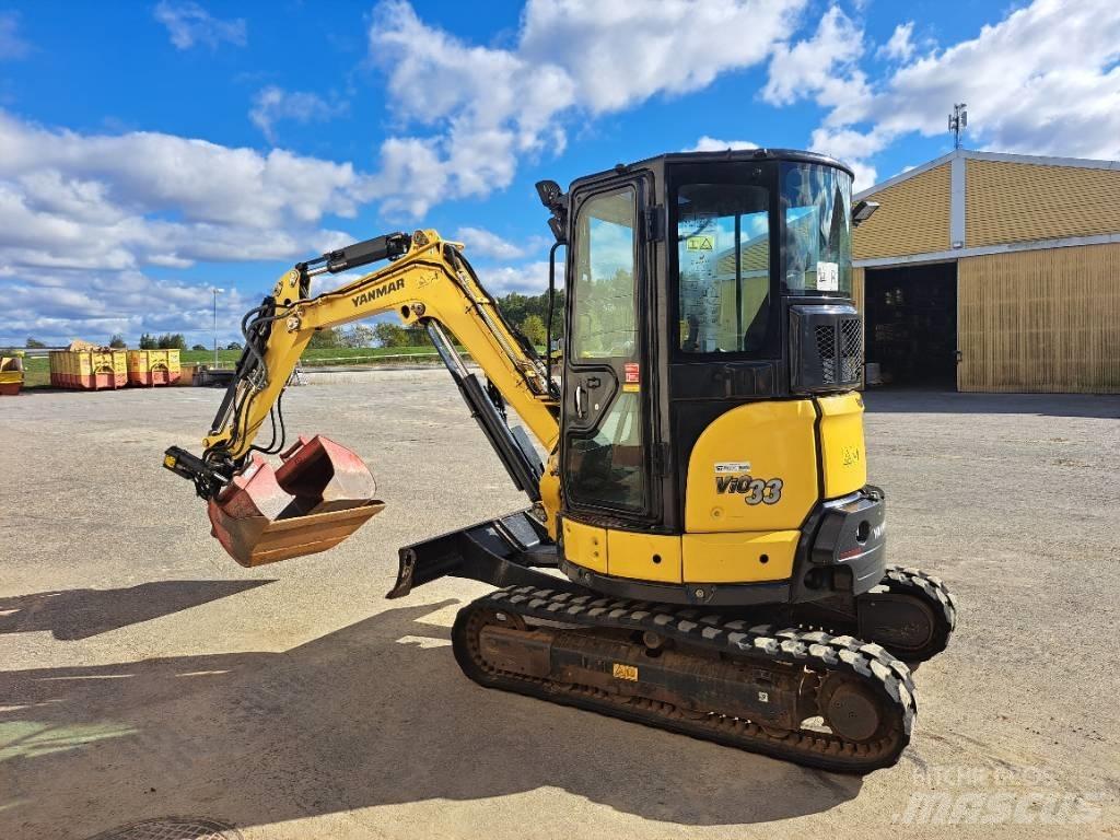 Yanmar Vio 33 小型挖土機/掘鑿機<7t(小型挖掘機)