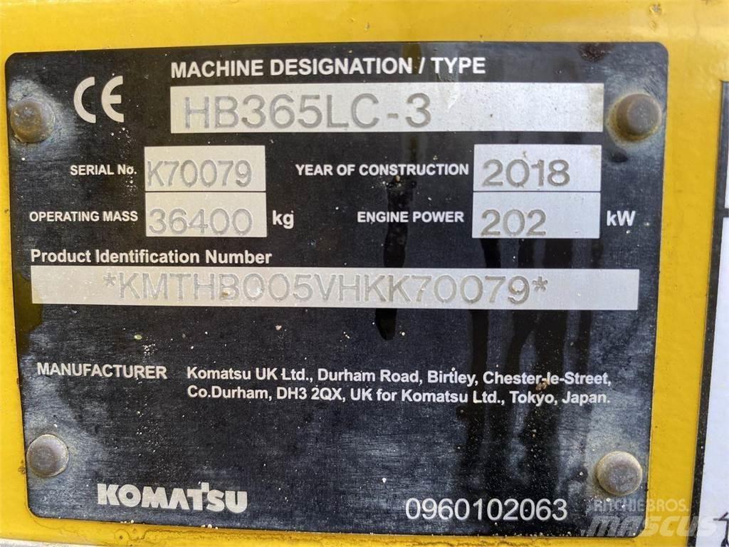 Komatsu HB365LC-3 履帶式 挖土機/掘鑿機/挖掘機