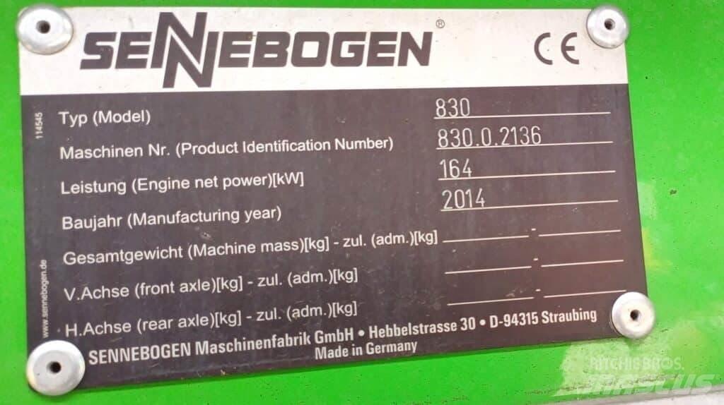 Sennebogen 830E 廢棄物/工業用操作車