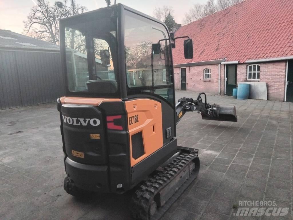 Volvo EC 18 E 小型挖土機/掘鑿機<7t(小型挖掘機)