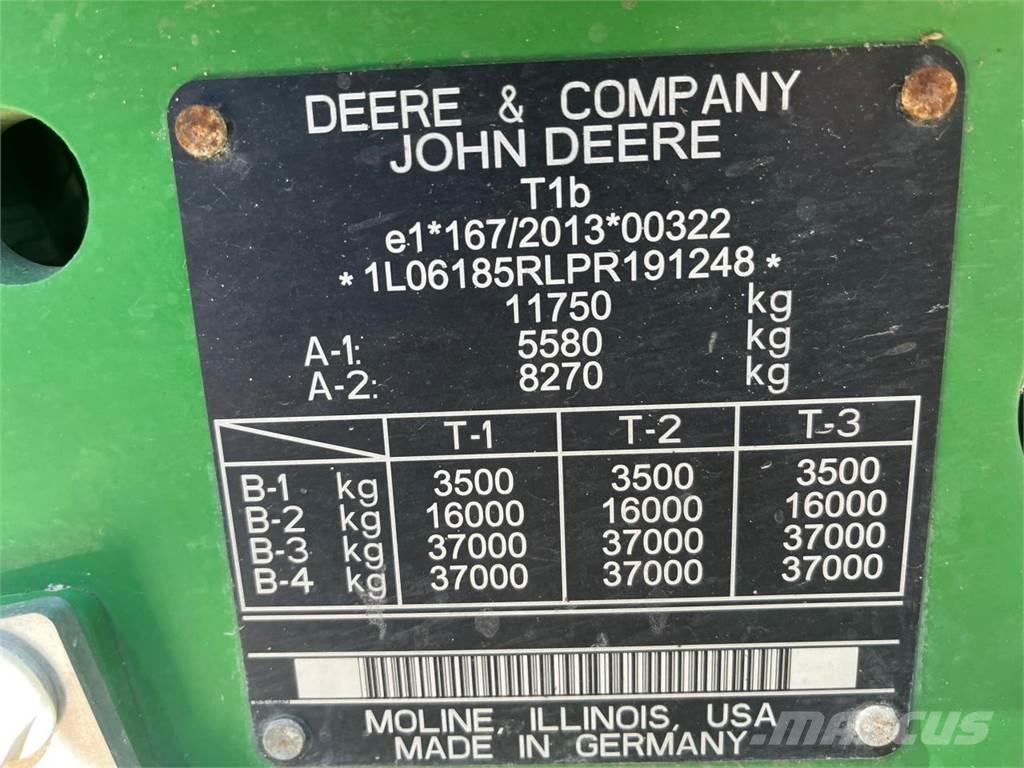 John Deere 6R 185 曳引機