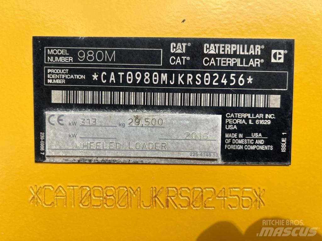 CAT 980M 輪胎式裝載機