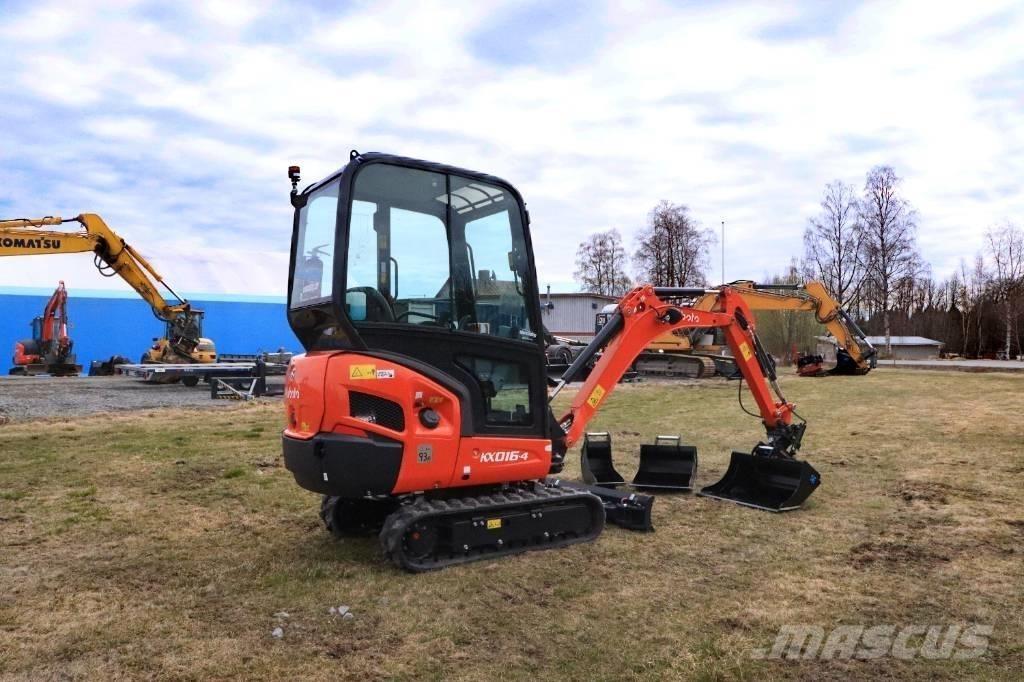 Kubota KX016-4 小型挖土機/掘鑿機<7t(小型挖掘機)