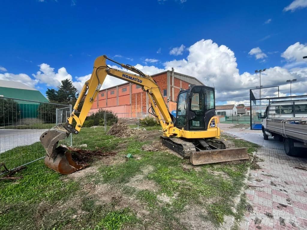Komatsu PC55 小型挖土機/掘鑿機<7t(小型挖掘機)