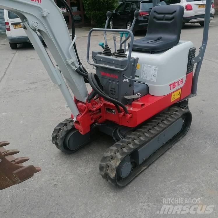 Takeuchi TB108 小型挖土機/掘鑿機<7t(小型挖掘機)