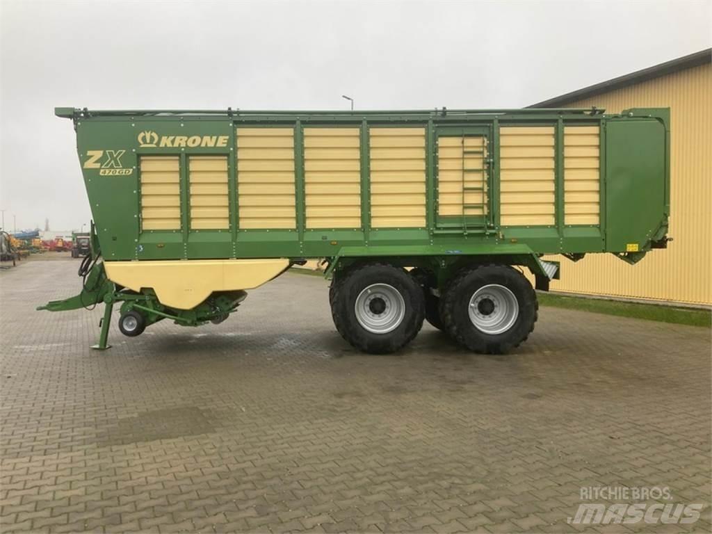 Krone ZX470GD 自裝式拖車