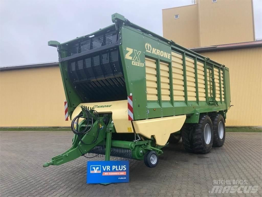 Krone ZX470GD 自裝式拖車