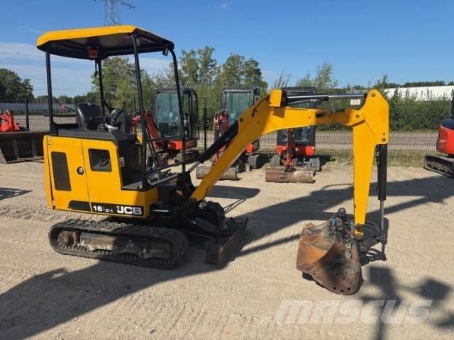 JCB 16 C 小型挖土機/掘鑿機<7t(小型挖掘機)