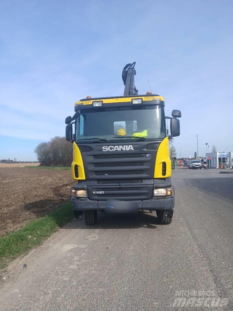 Scania R 420 吊鉤式起重車