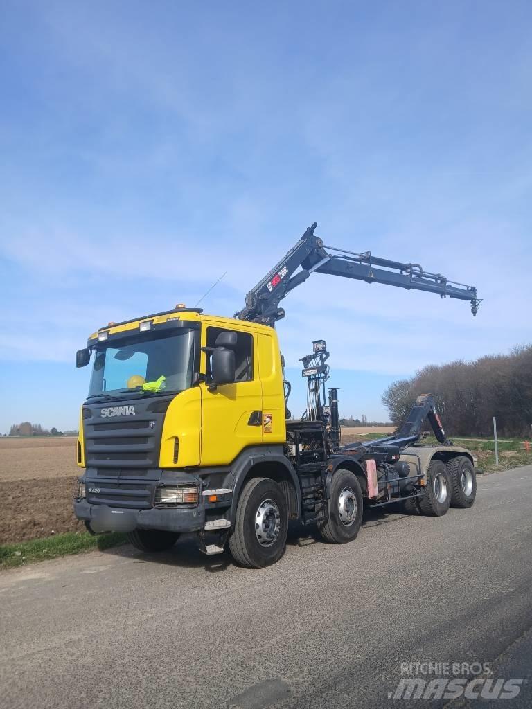 Scania R 420 吊鉤式起重車