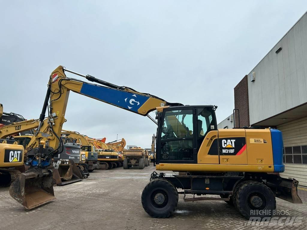 CAT M 318 F 旋轉式挖土機/掘鑿機/挖掘機