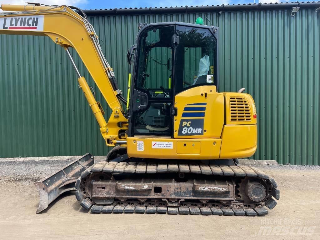 Komatsu PC 80 MR-5E0 中型挖土機/掘鑿機/挖掘機 7t-12t