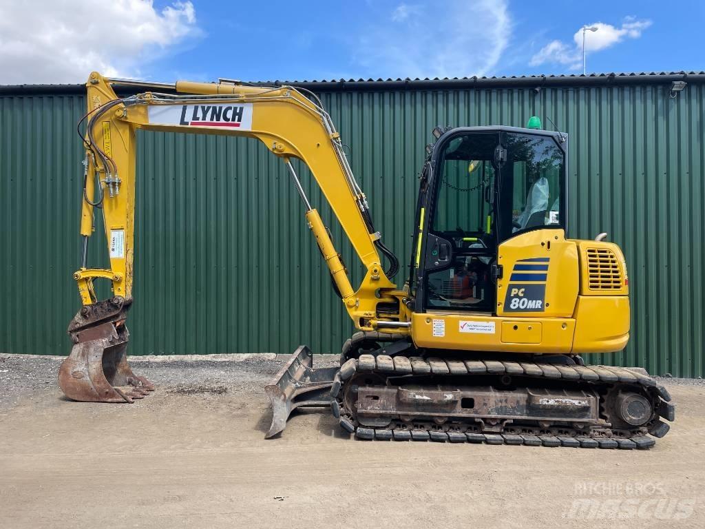 Komatsu PC 80 MR-5E0 中型挖土機/掘鑿機/挖掘機 7t-12t