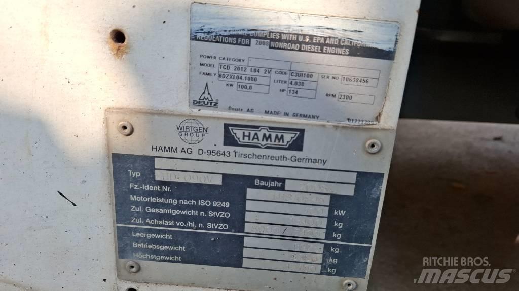 Hamm HDO 90 V 雙輪滾壓機