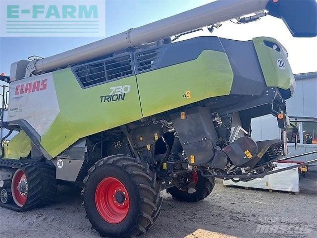 CLAAS trion 730tt 聯合收穫機