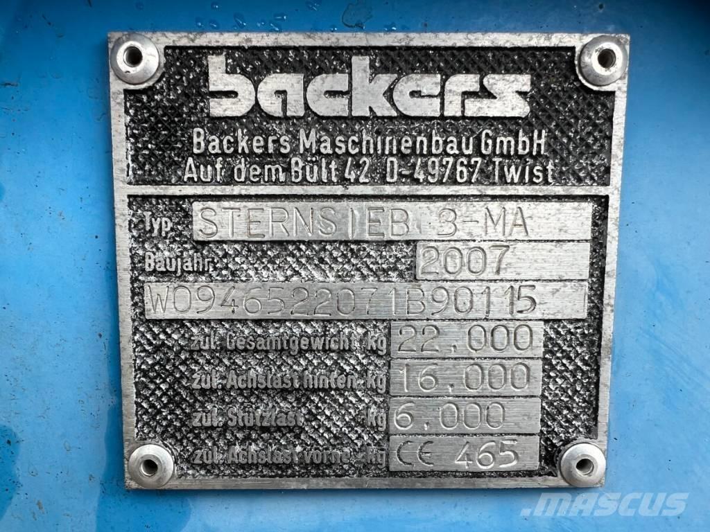 Backers 3-MA 移動式篩選機