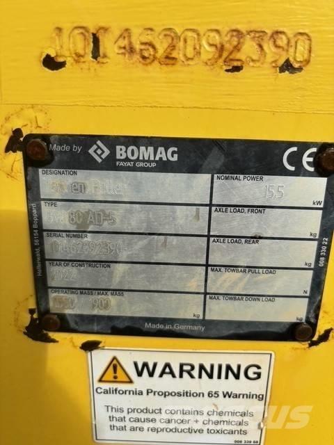 Bomag BW 80 AD-5 雙輪滾壓機