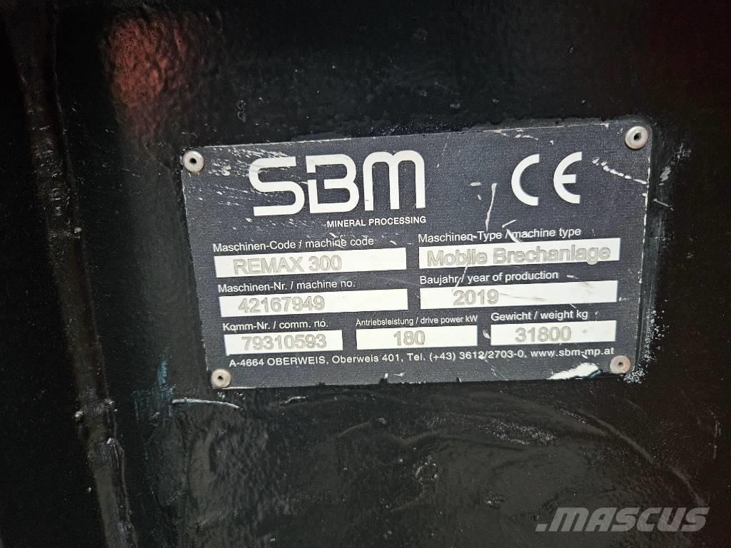 SBM Remax 300 移動式壓碎機