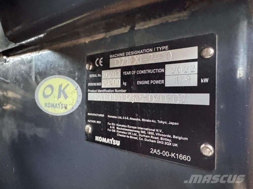 Komatsu D71 PXi-24EO 履帶推土機