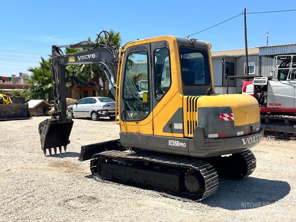 Volvo ECR 55 小型挖土機/掘鑿機<7t(小型挖掘機)