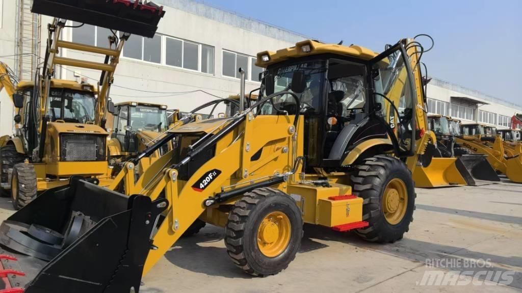CAT 420 F 反鏟裝載機