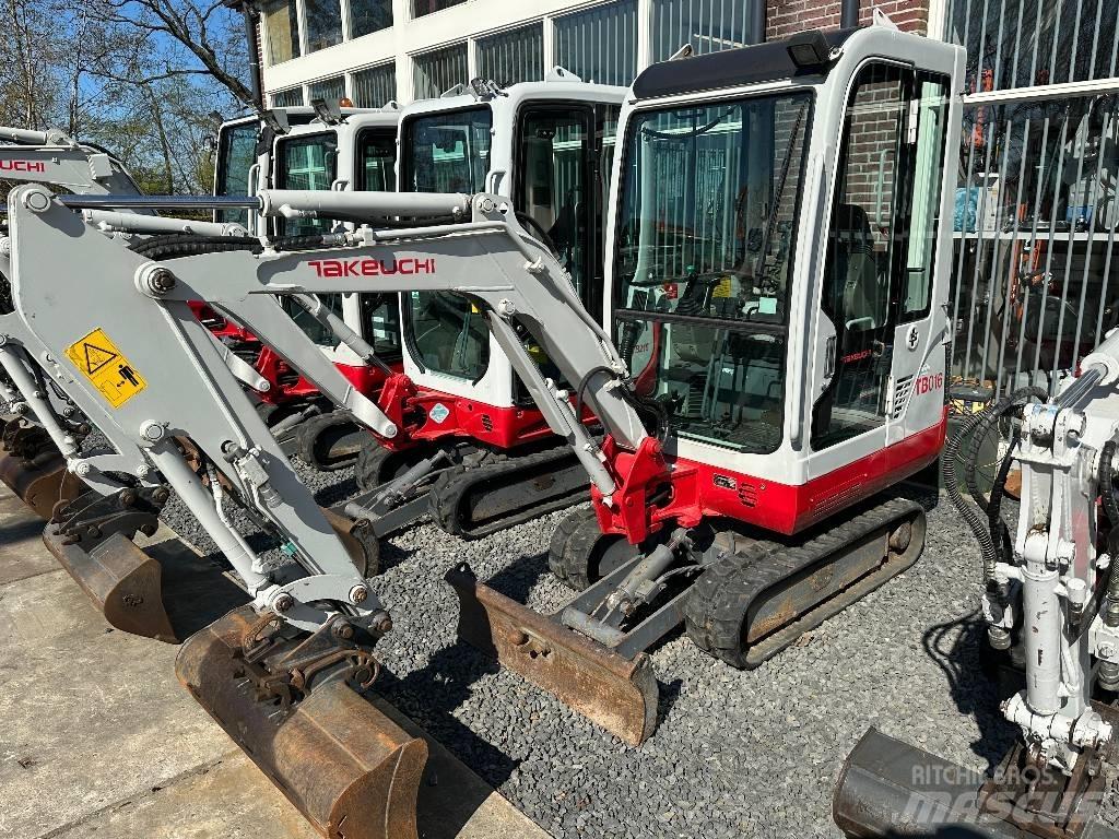 Takeuchi TB 016 小型挖土機/掘鑿機<7t(小型挖掘機)