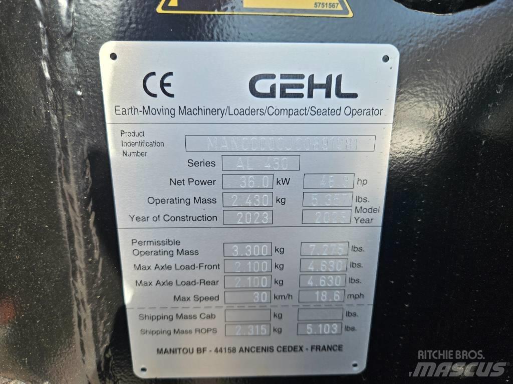 Gehl AL430 工具搬運車