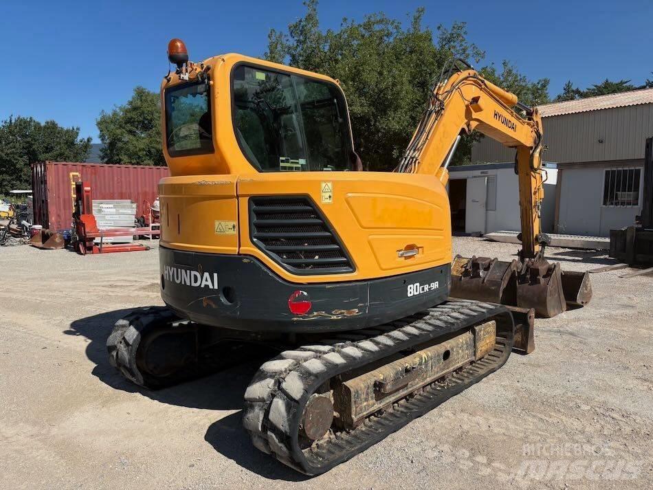 Hyundai R 80 CR-9A 中型挖土機/掘鑿機/挖掘機 7t-12t