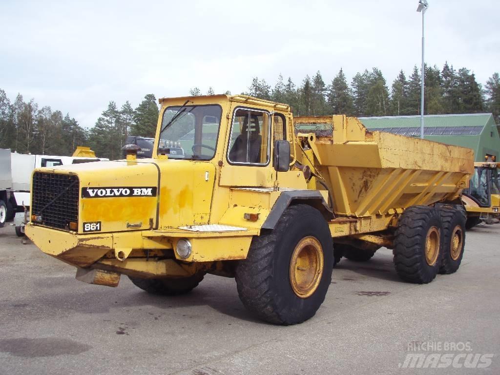 Volvo BM 861 6+6 鉸接式起吊車
