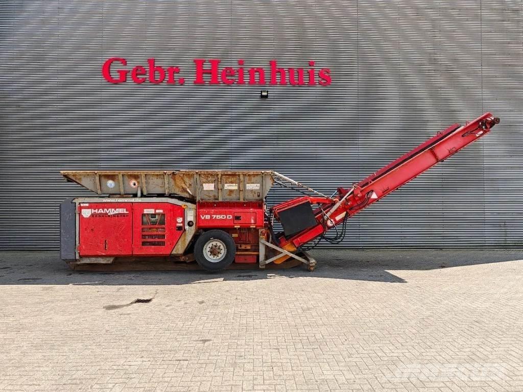 Hammel VB 750 D 廢棄物撕碎機