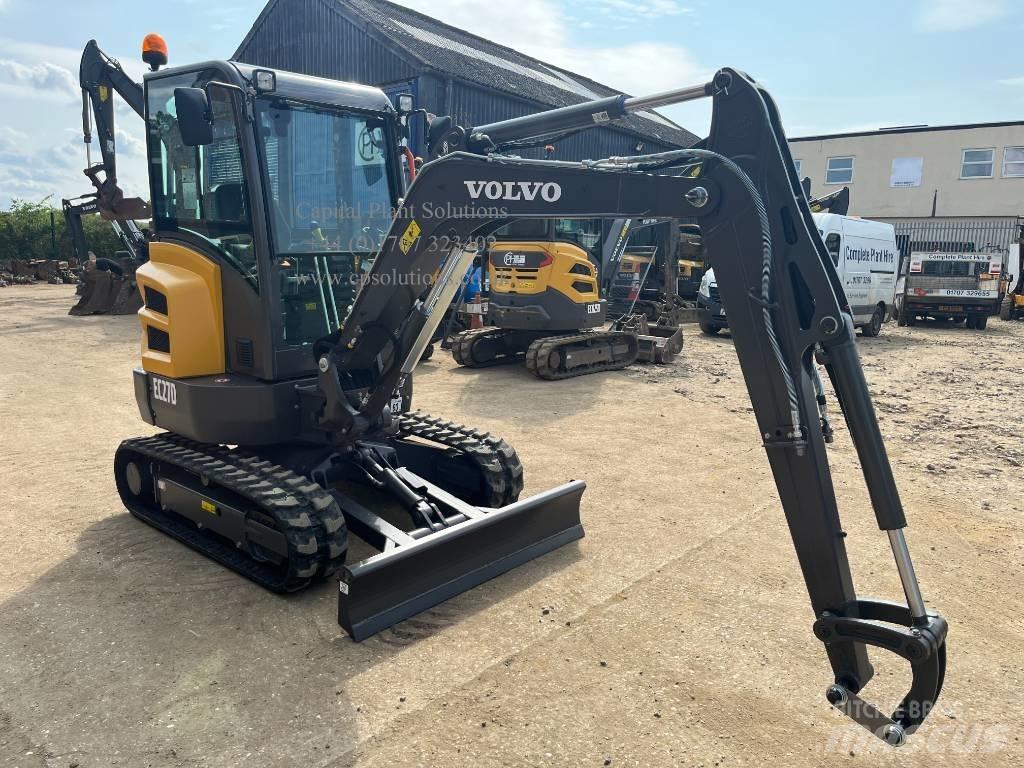 Volvo EC 27 D 小型挖土機/掘鑿機<7t(小型挖掘機)