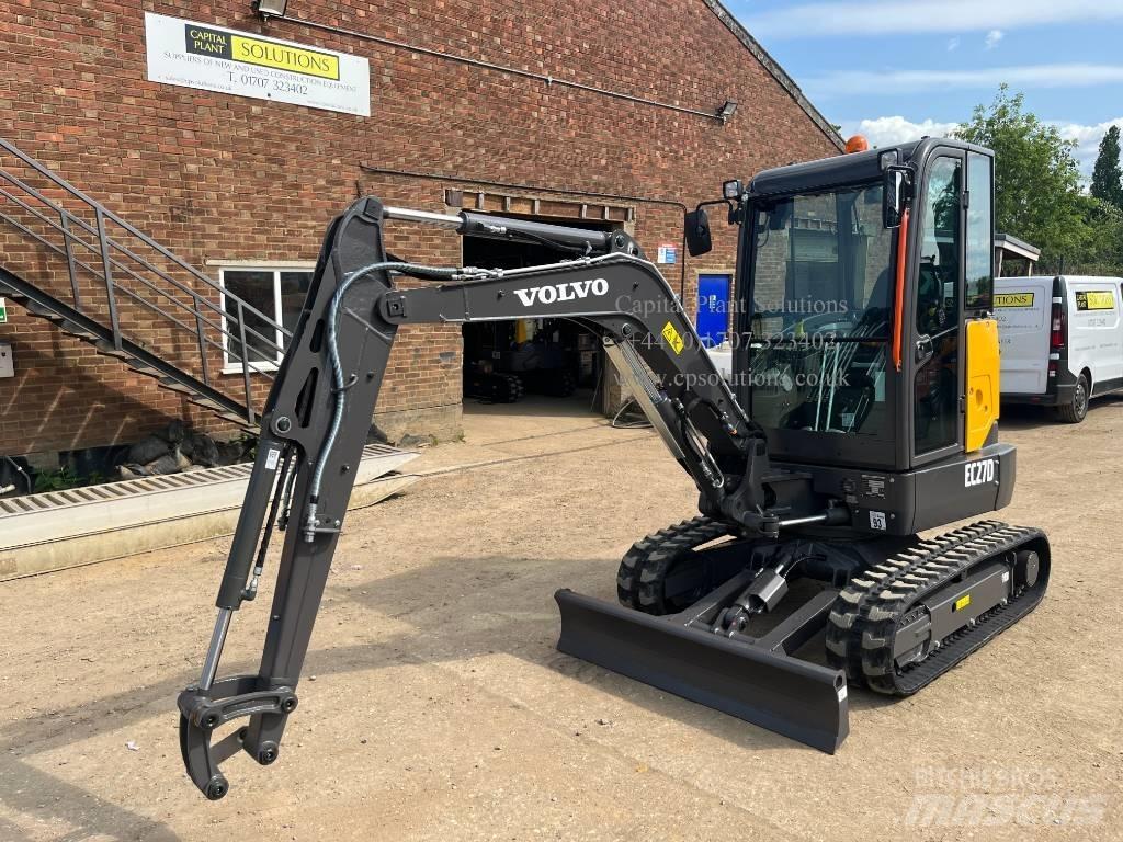 Volvo EC 27 D 小型挖土機/掘鑿機<7t(小型挖掘機)