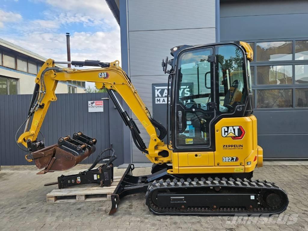 CAT 302.7 CR 小型挖土機/掘鑿機<7t(小型挖掘機)