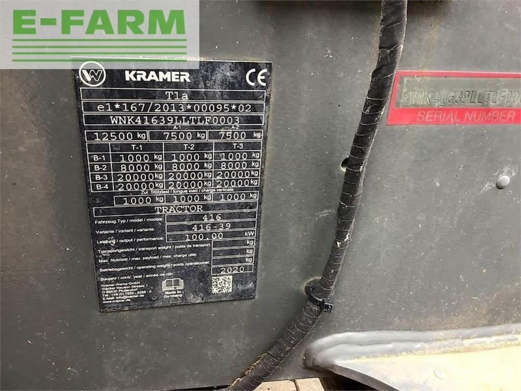 Kramer kt 429 農業用伸縮臂裝載機
