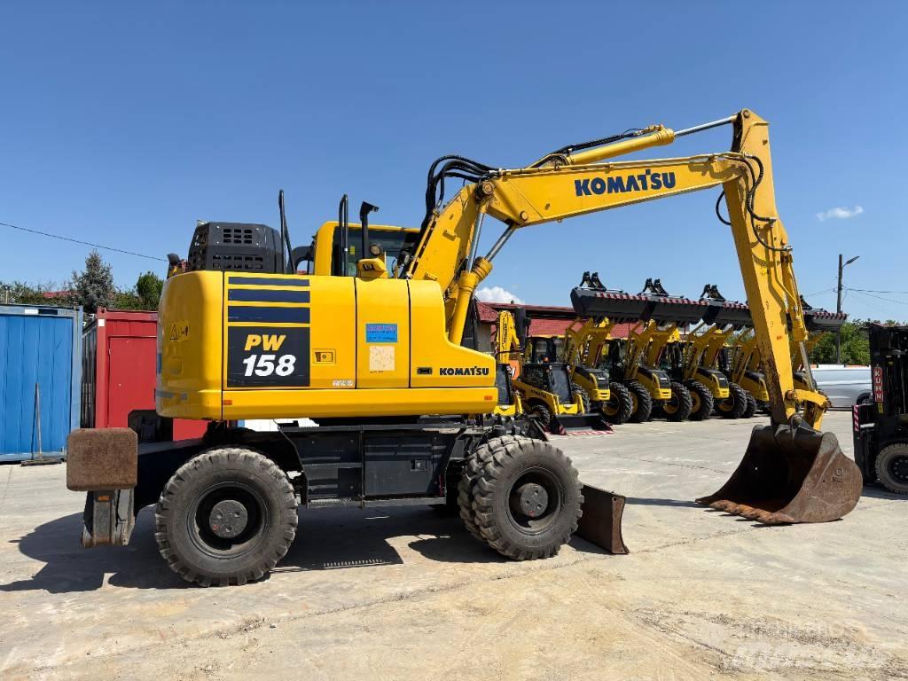 Komatsu PW 158-11 旋轉式挖土機/掘鑿機/挖掘機