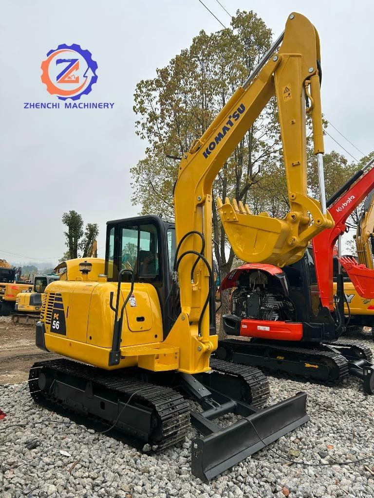 Komatsu PC 56 小型挖土機/掘鑿機<7t(小型挖掘機)