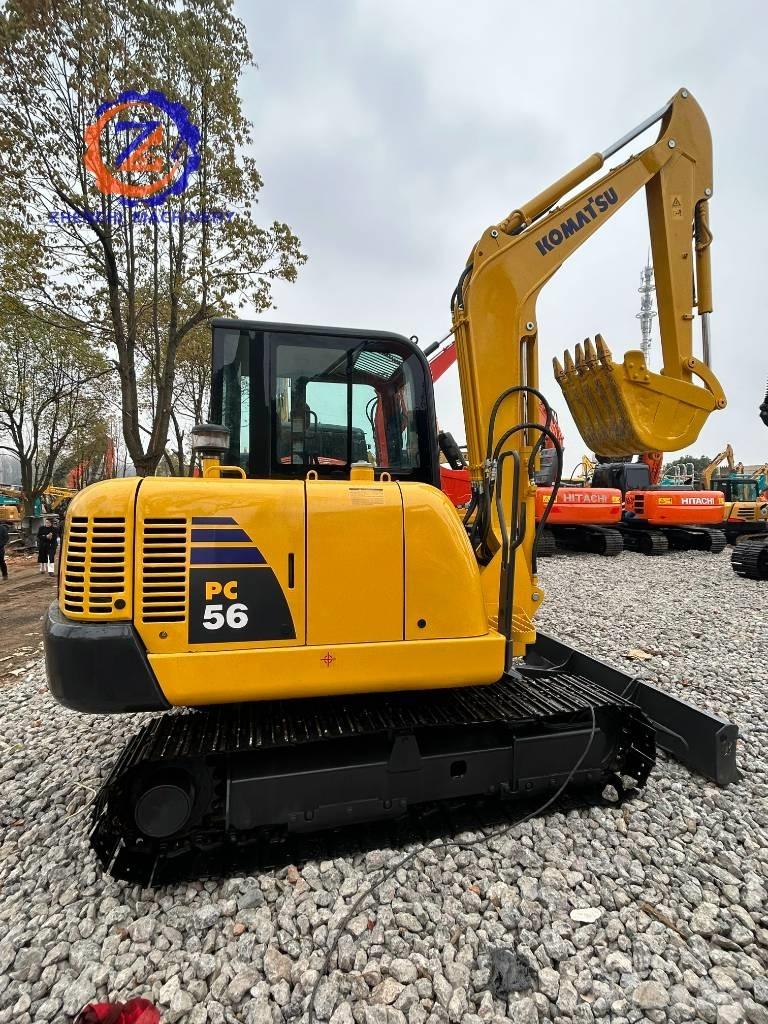 Komatsu PC 56 小型挖土機/掘鑿機<7t(小型挖掘機)