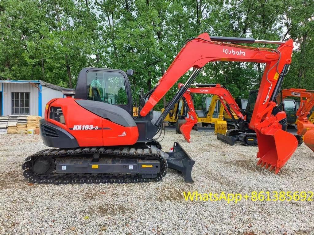 Kubota KX 183-3 小型挖土機/掘鑿機<7t(小型挖掘機)