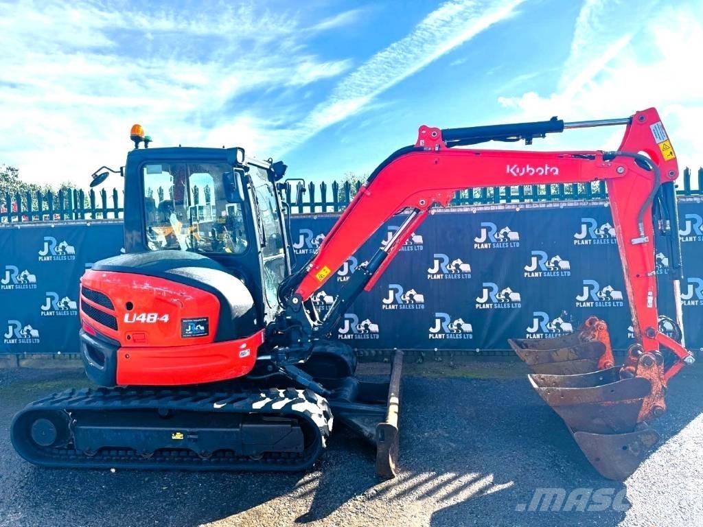 Kubota U 48-4 小型挖土機/掘鑿機<7t(小型挖掘機)