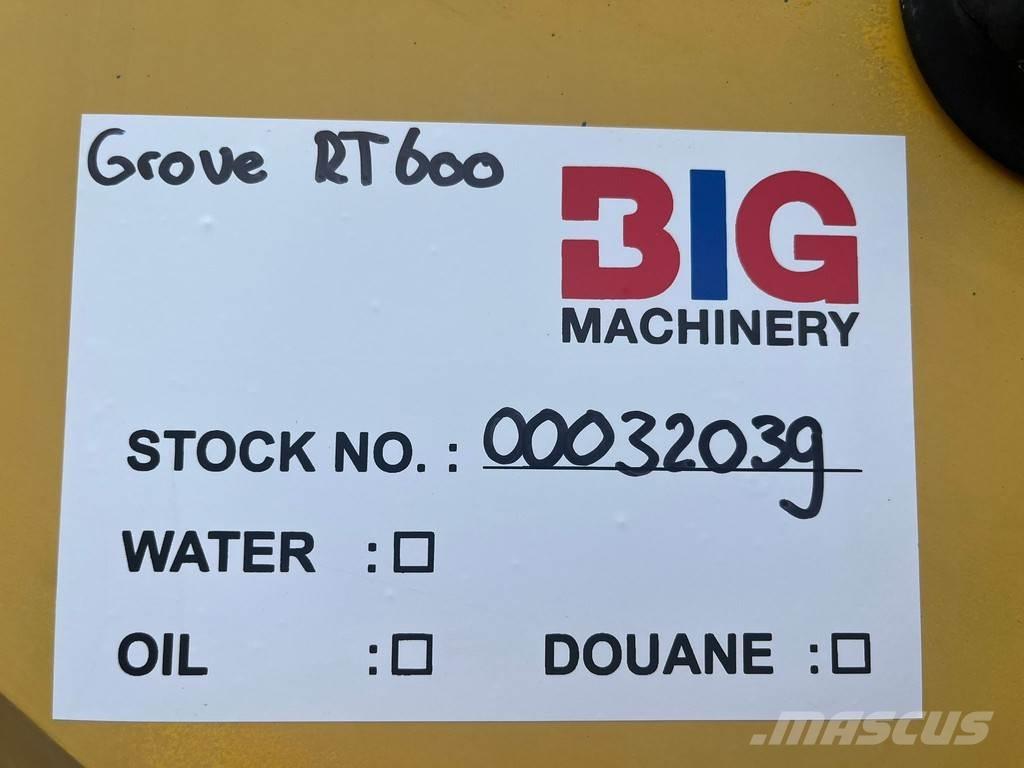 Grove RT600E 其他升降機械