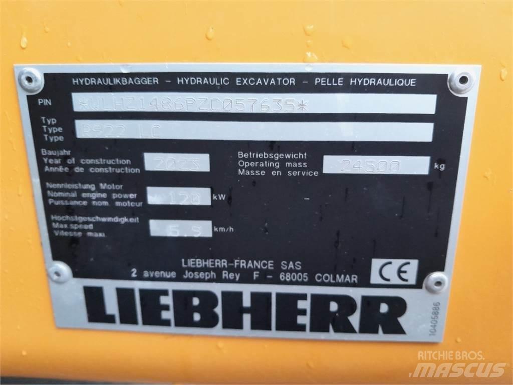 Liebherr R922 履帶式 挖土機/掘鑿機/挖掘機