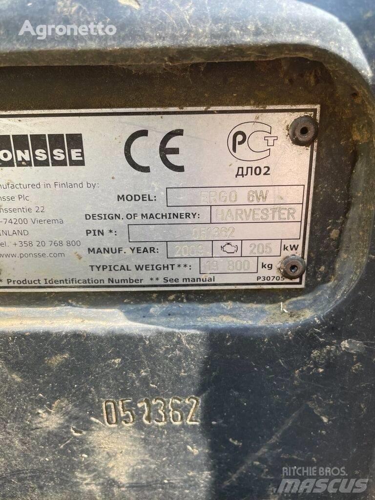 Ponsse Ergo 6W 收穫機