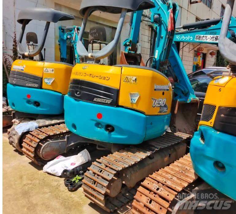 Kubota U 30 小型挖土機/掘鑿機<7t(小型挖掘機)