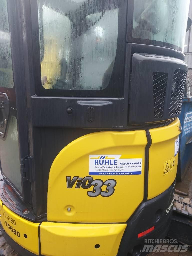 Yanmar Vio 33 小型挖土機/掘鑿機<7t(小型挖掘機)