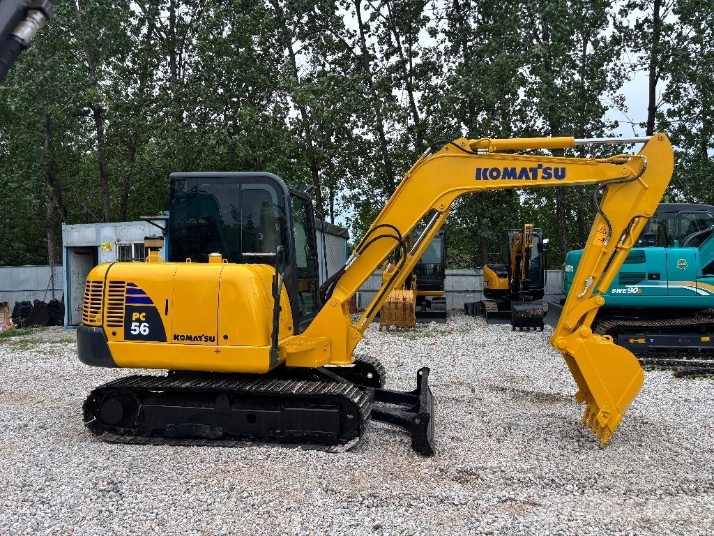 Komatsu PC 56 小型挖土機/掘鑿機<7t(小型挖掘機)
