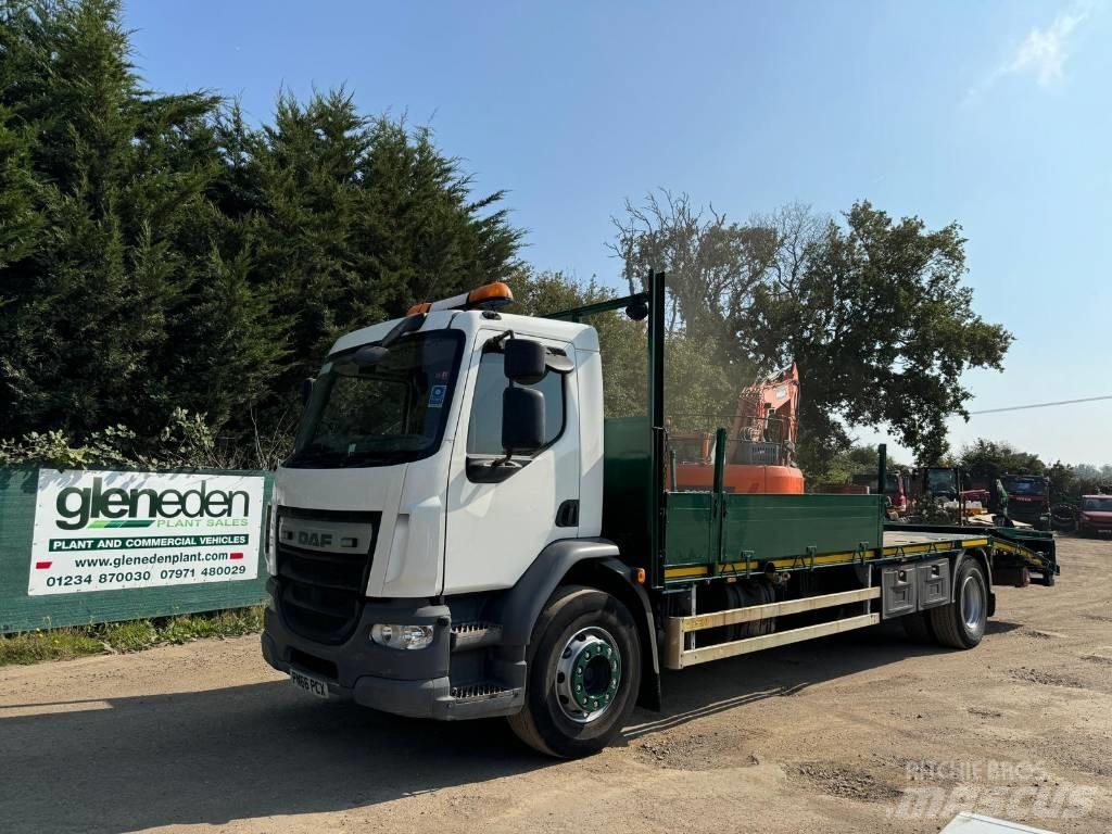DAF LF 220 平板 / 絞盤 卡車