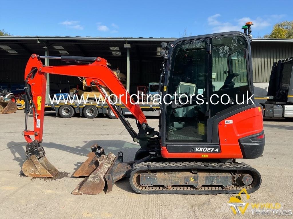 Kubota KX 027-4 小型挖土機/掘鑿機<7t(小型挖掘機)
