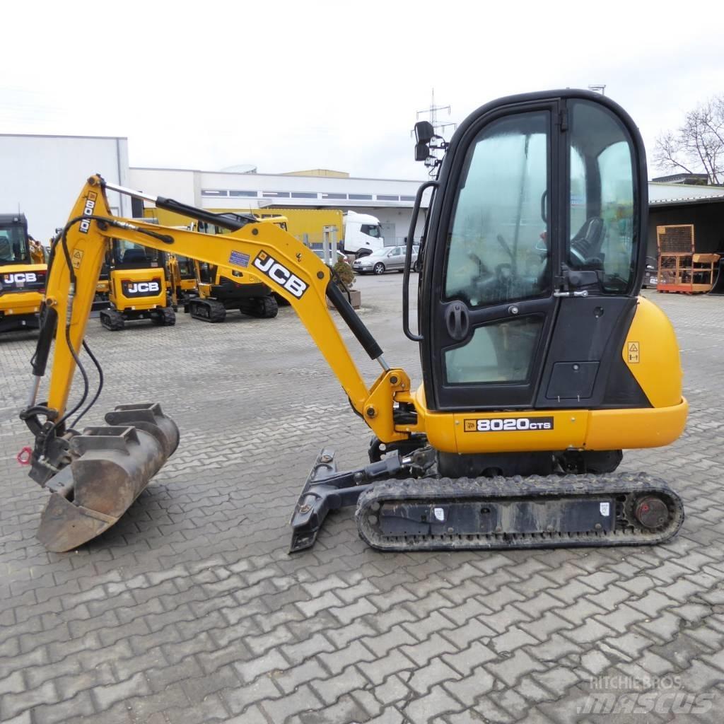 JCB 8020 CTS 小型挖土機/掘鑿機<7t(小型挖掘機)
