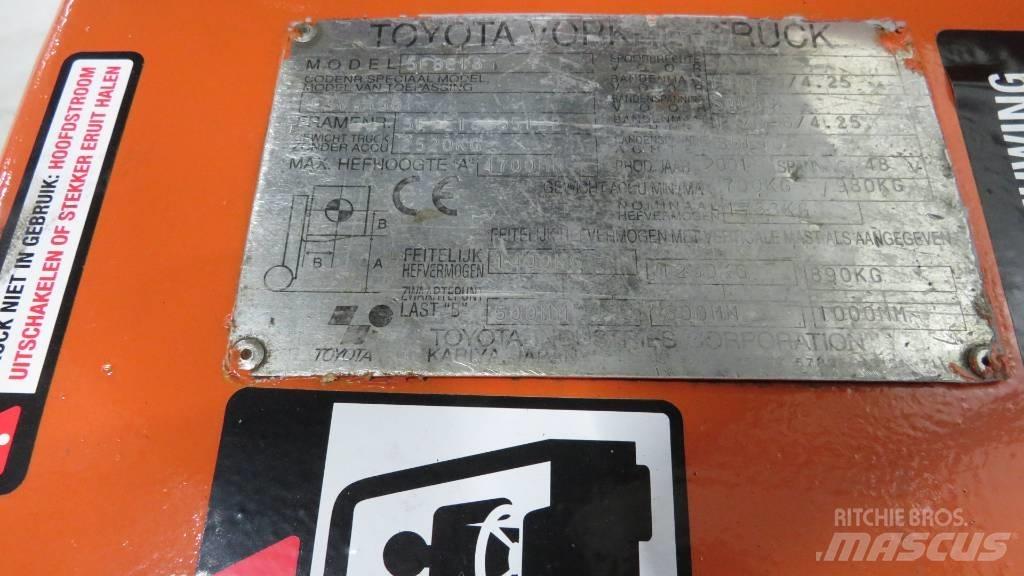 Toyota 5FBE18 電動堆高機