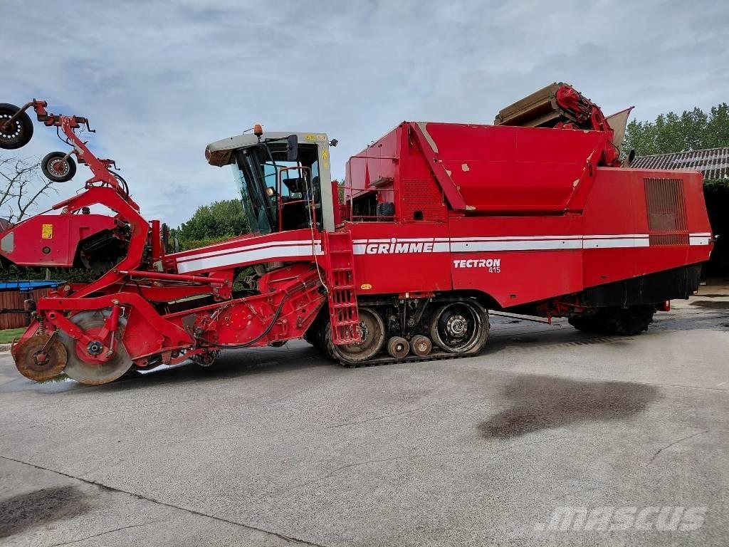 Grimme Tectron 415 馬鈴薯收穫機和挖掘機